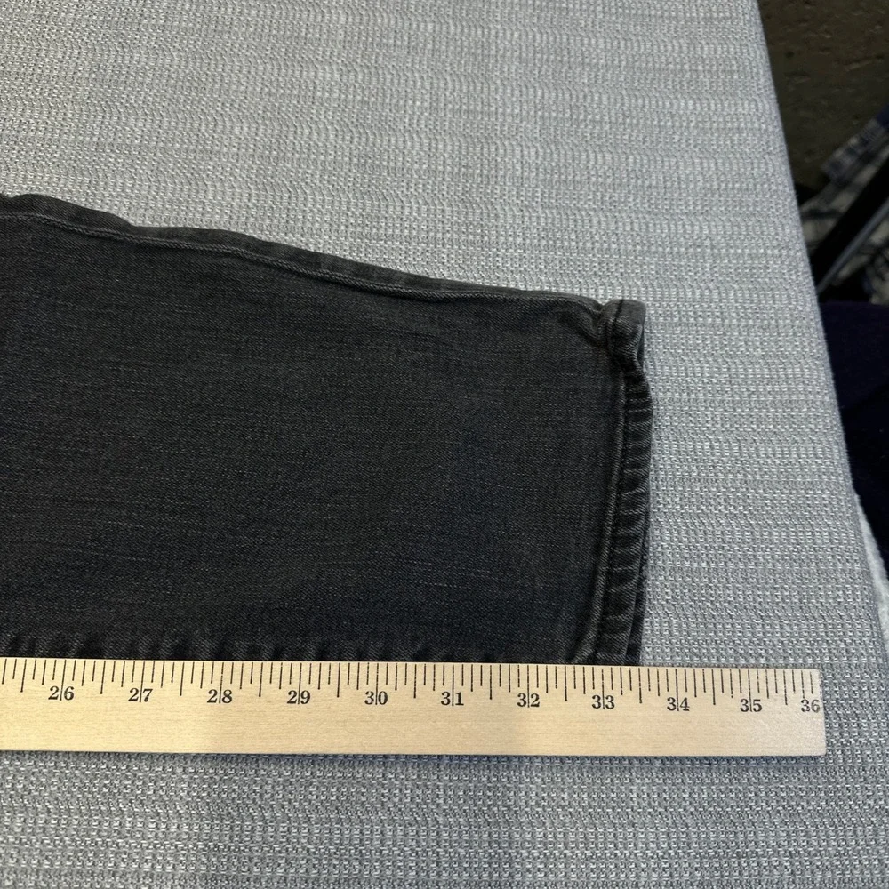True Religion Rocco Relaxed Skinny Jeans Mens 40x33 Distressed Gray  Made in USA